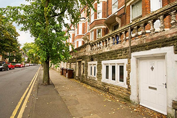 Flat Forest Road West in Nottingham