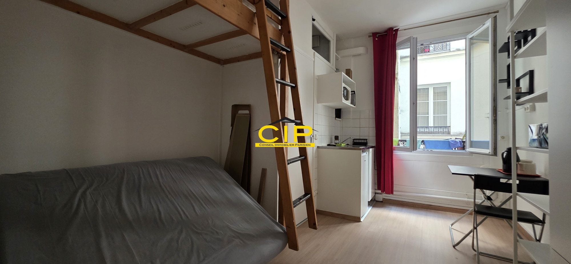 Chambre Rue Saint-Ambroise à Paris