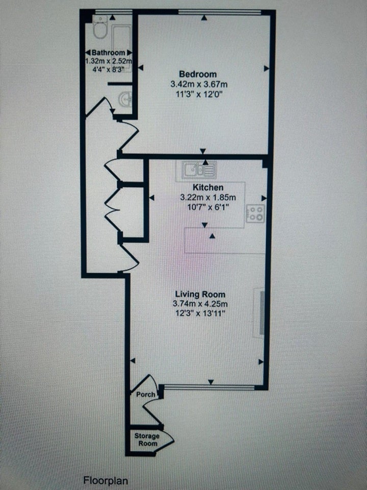 Flat Red Lion Close in Sandwell
