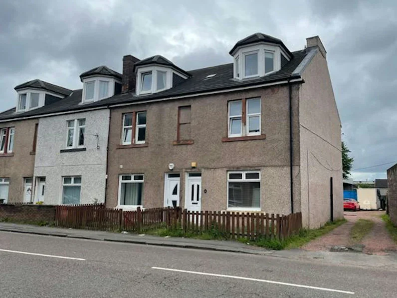 Flat Park Drive in Bellshill