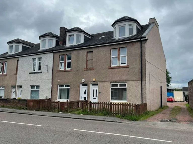 Flat Park Drive in Bellshill