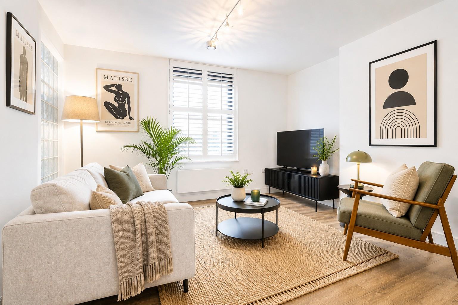 Flat Boleyn Road in Greater London
