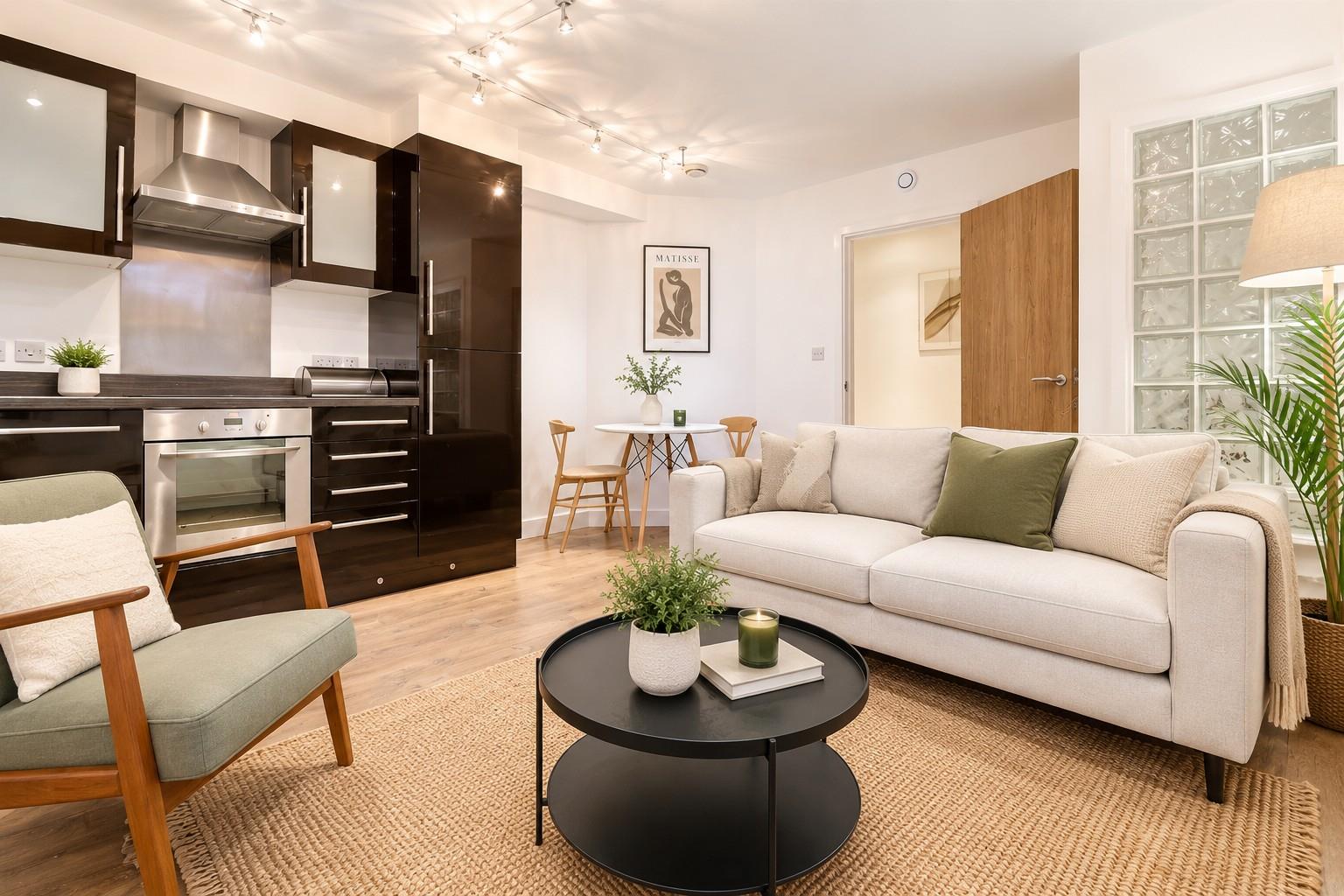Flat Boleyn Road in Greater London