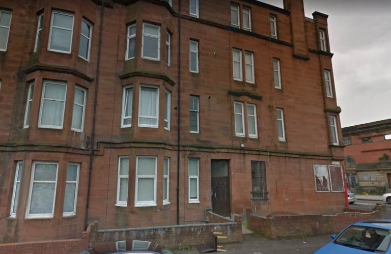 Flat Fairburn Street in Glasgow
