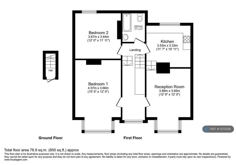 Flat Prospect Road in Rushmoor