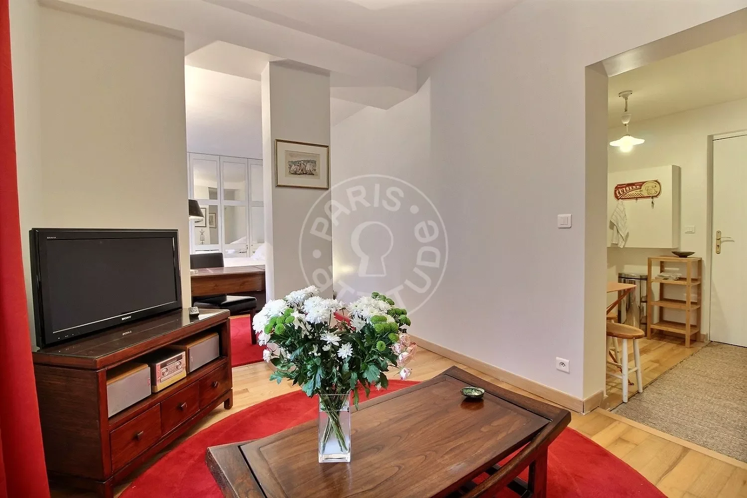 Flat Rue Cauchois in Paris