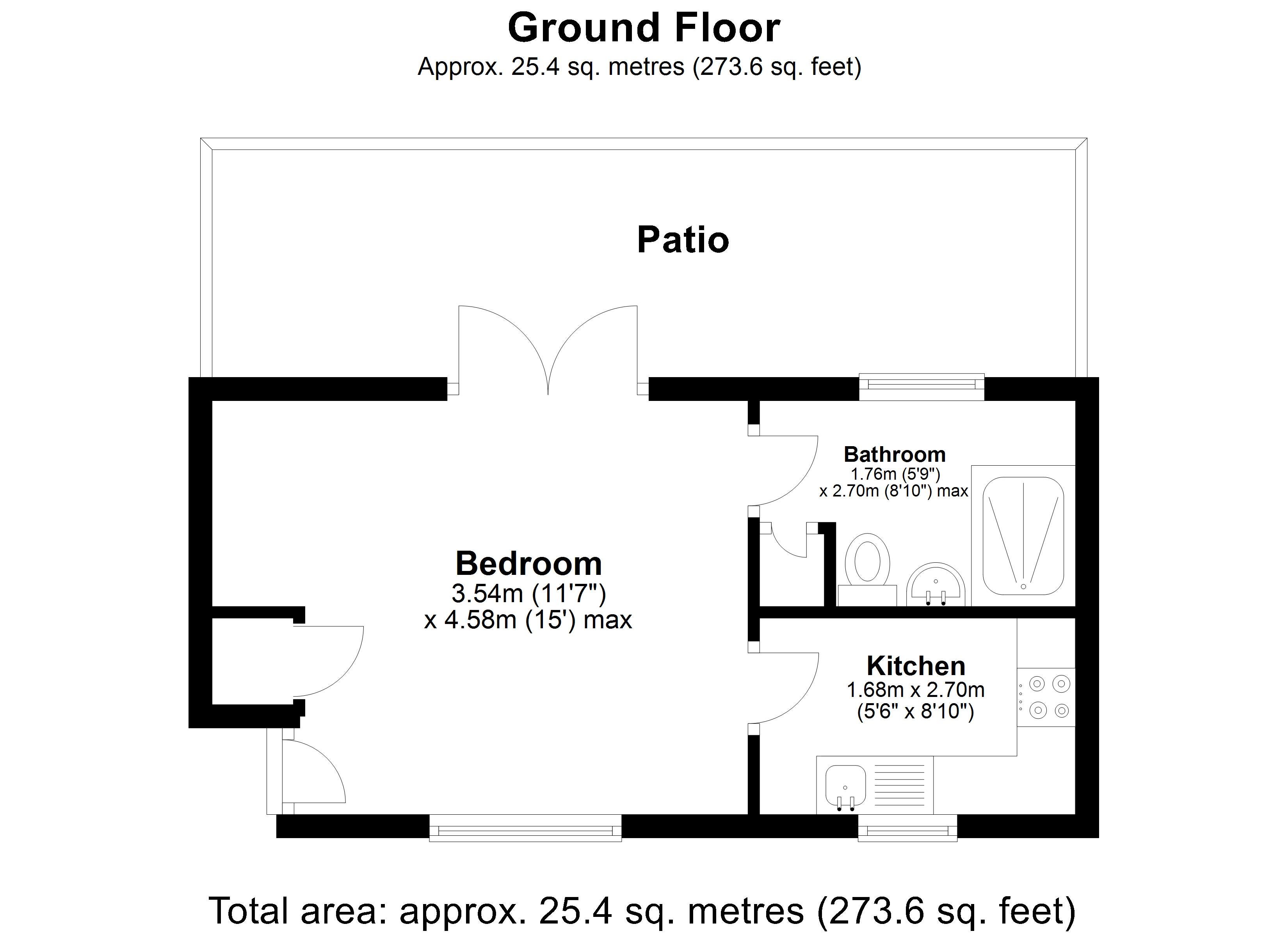 Flat Russell Mews in Brighton