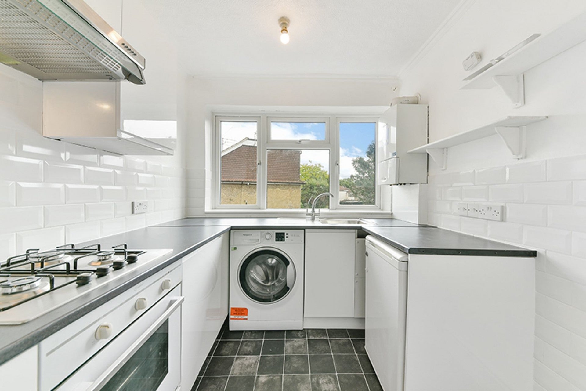 Flat Stainash Parade in Borough of Spelthorne