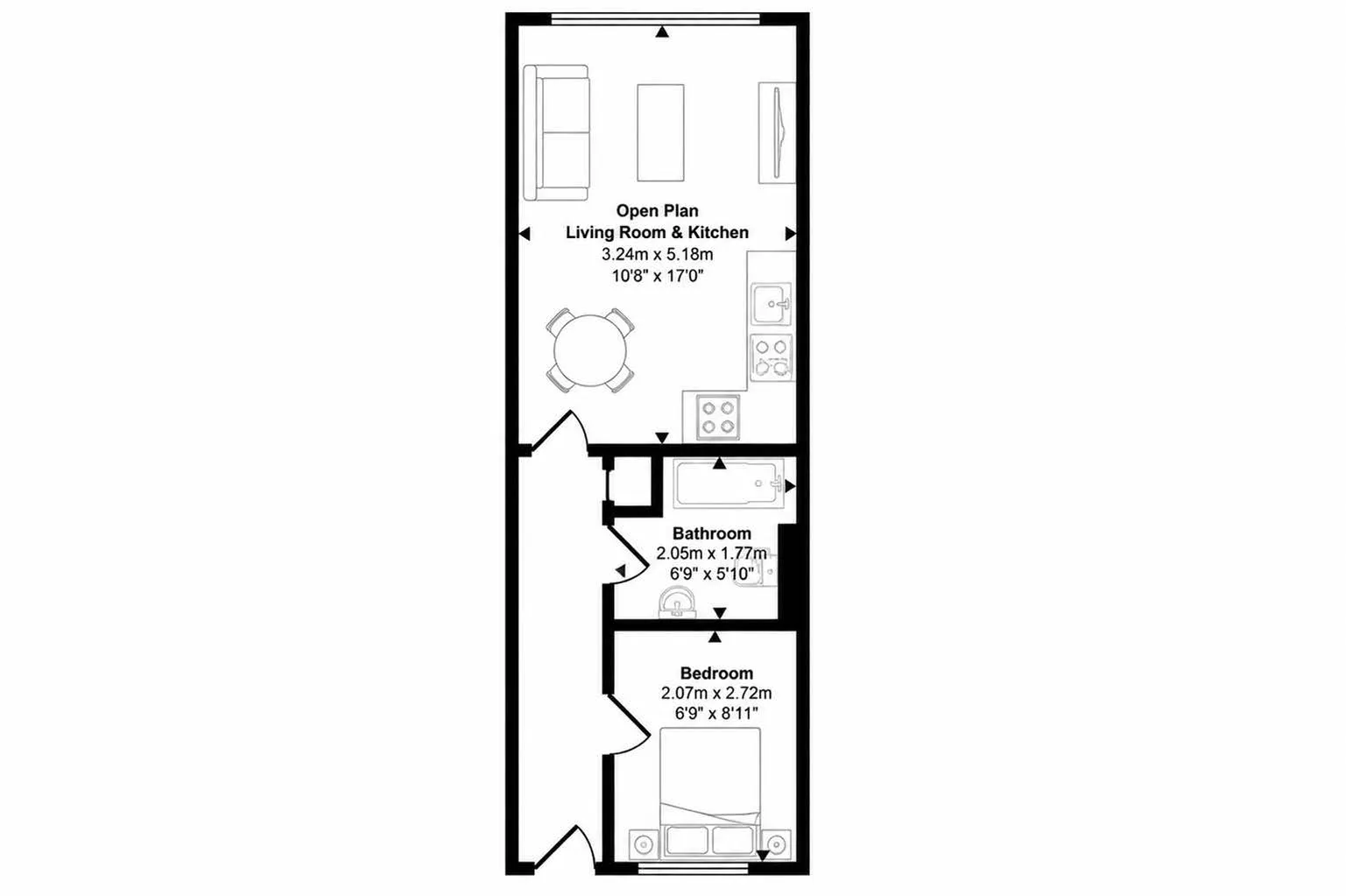 Flat Westbourne Park Villas in City of Westminster