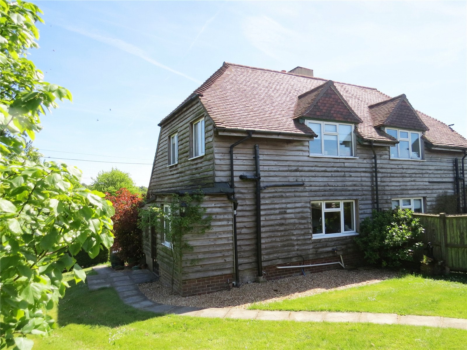House Stocks Lane in East Hampshire