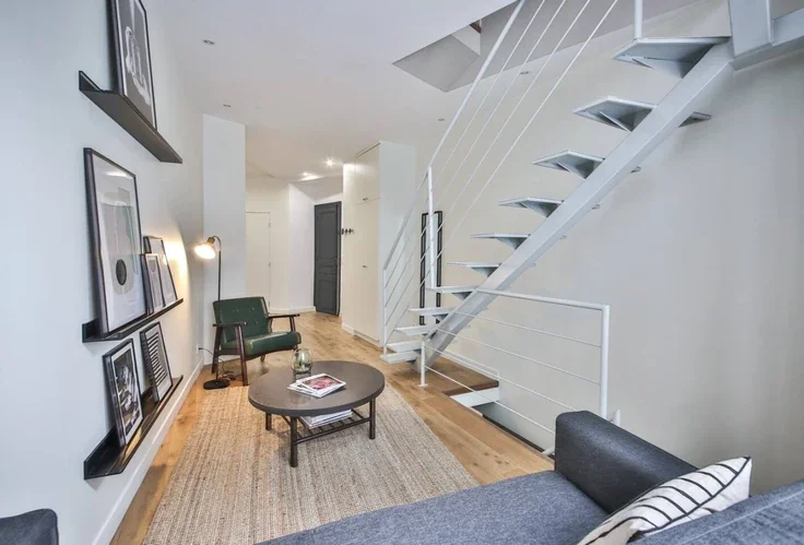 Flat Rue Galvani in Paris