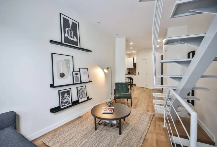 Flat Rue Galvani in Paris