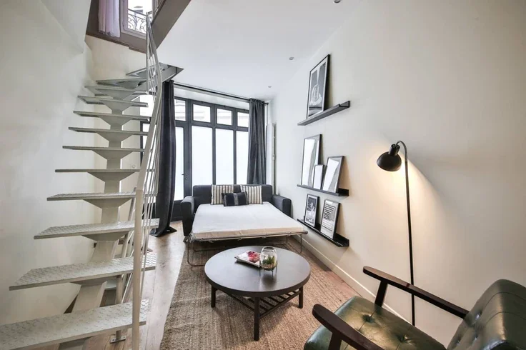Flat Rue Galvani in Paris