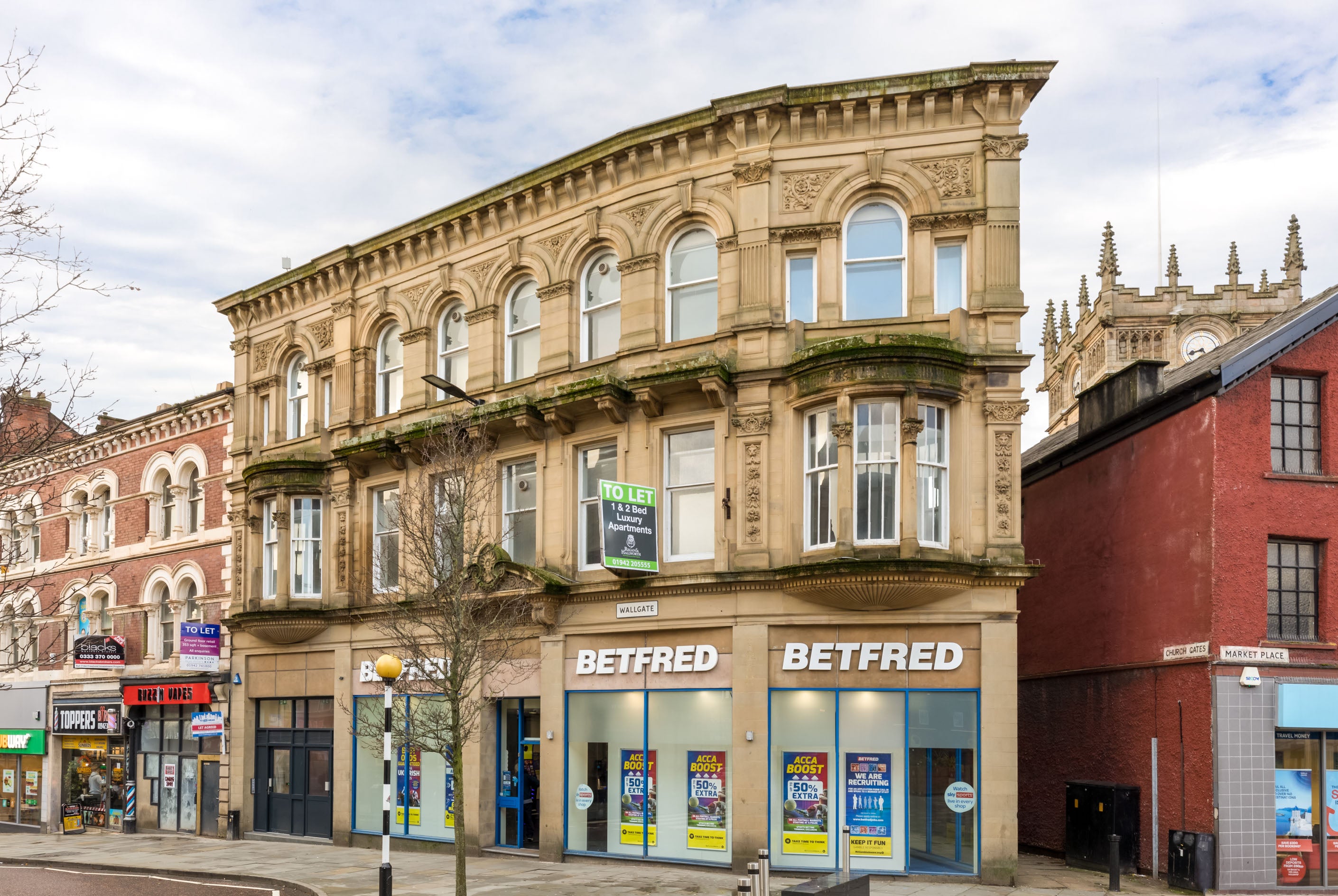 Flat Wallgate in Wigan
