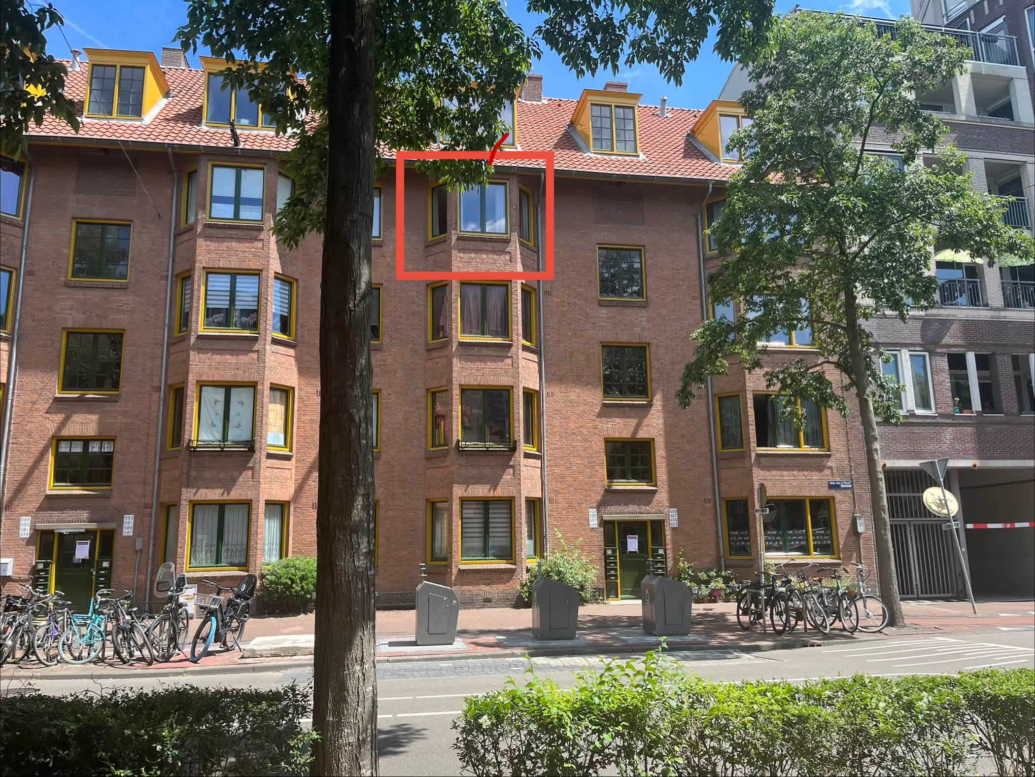 Appartement Van Hallstraat 601 in Amsterdam