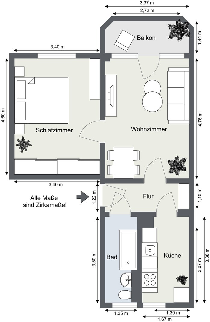 Wohnung Pskower Straße in Gera