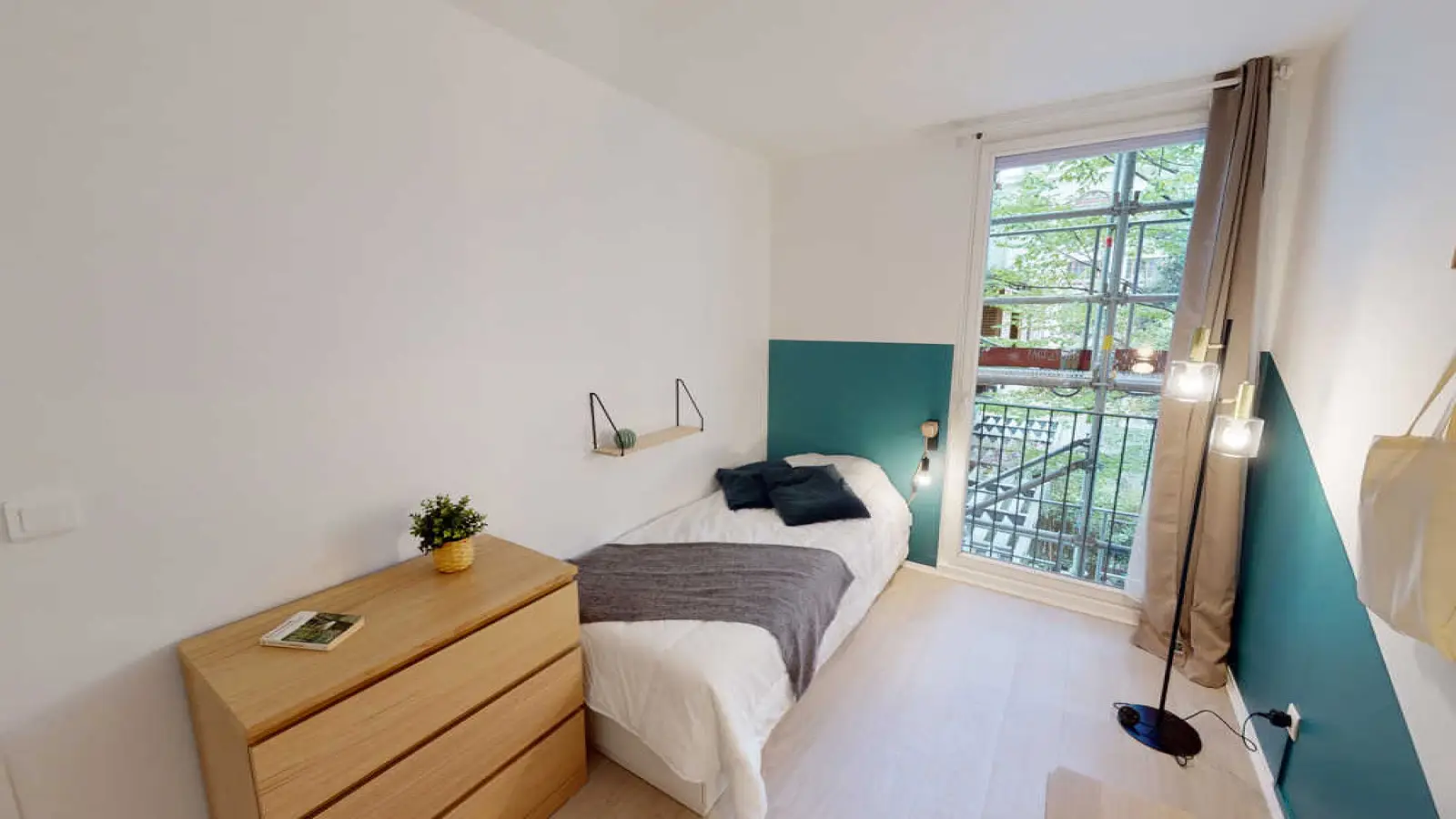 Flat Rue Thomas Mann in Paris