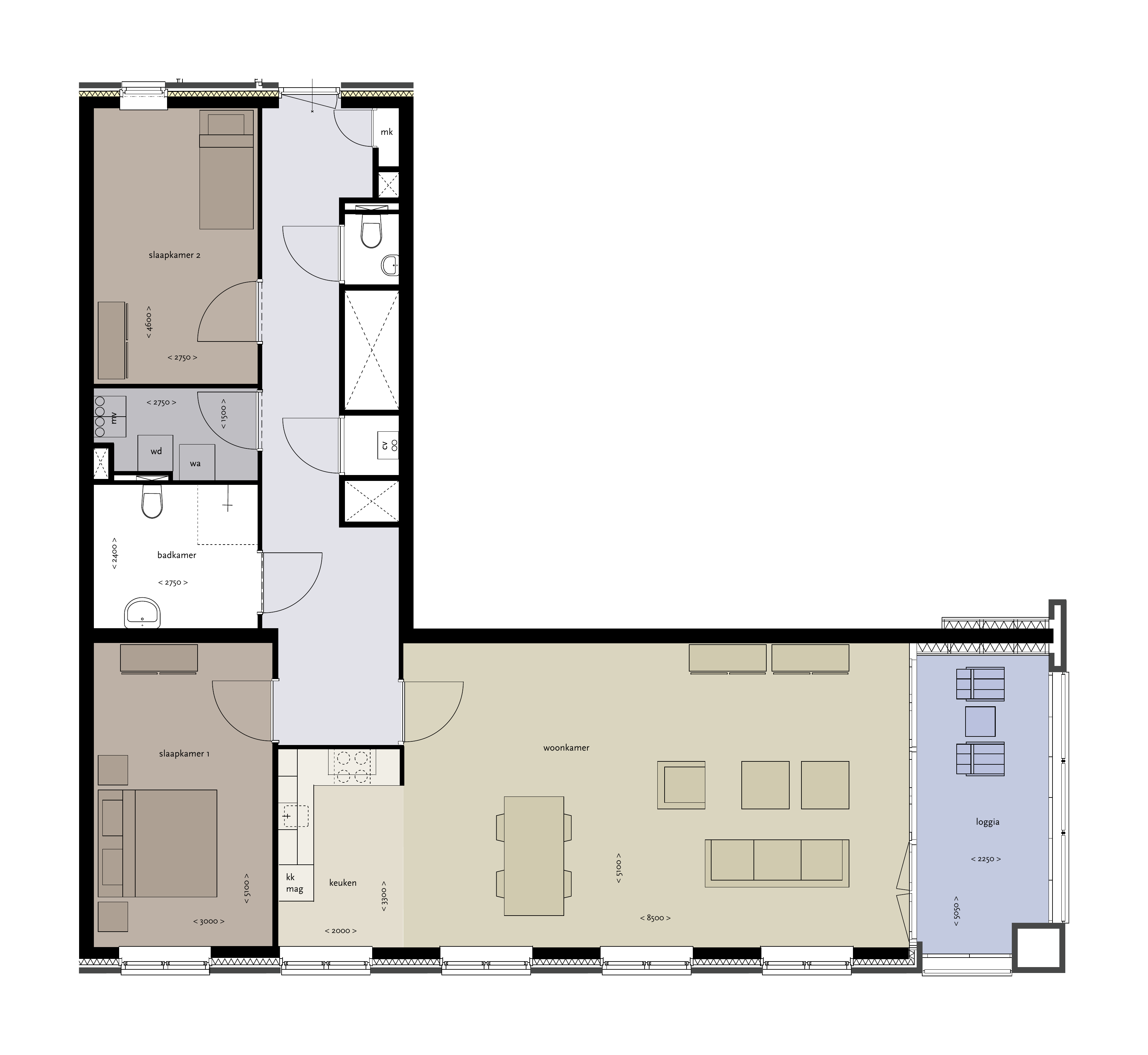 Appartement Buxusplaats 10 in Tilburg