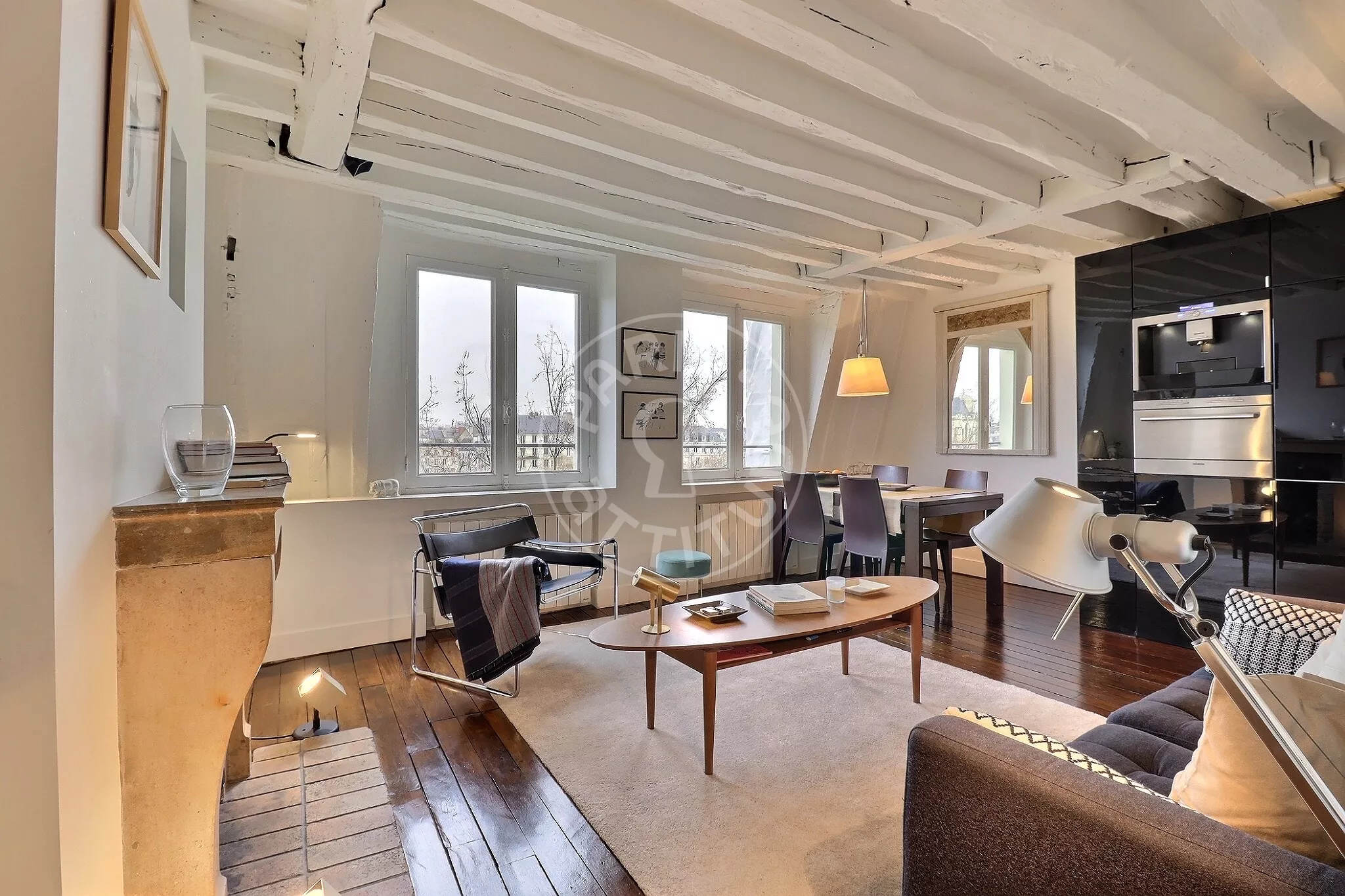 Appartement Quai de Bourbon à Paris