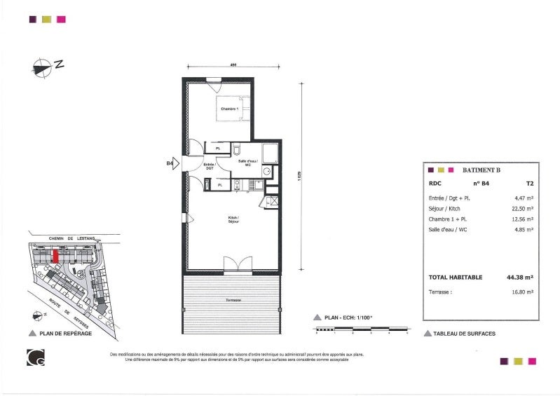 Appartement Rue Froideterre à Toulouse