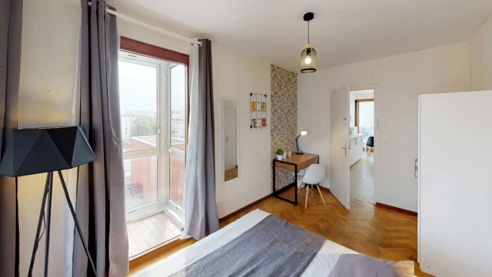 Chambre Rue Garibaldi à Lyon