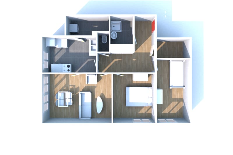 Appartement Résidence Les Bosquets à Yébleron