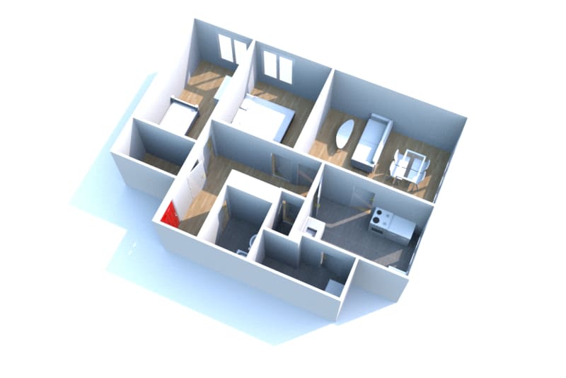 Appartement Résidence Les Bosquets à Yébleron