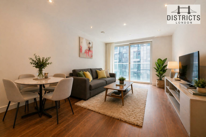 Flat Lincoln Plaza in Greater London