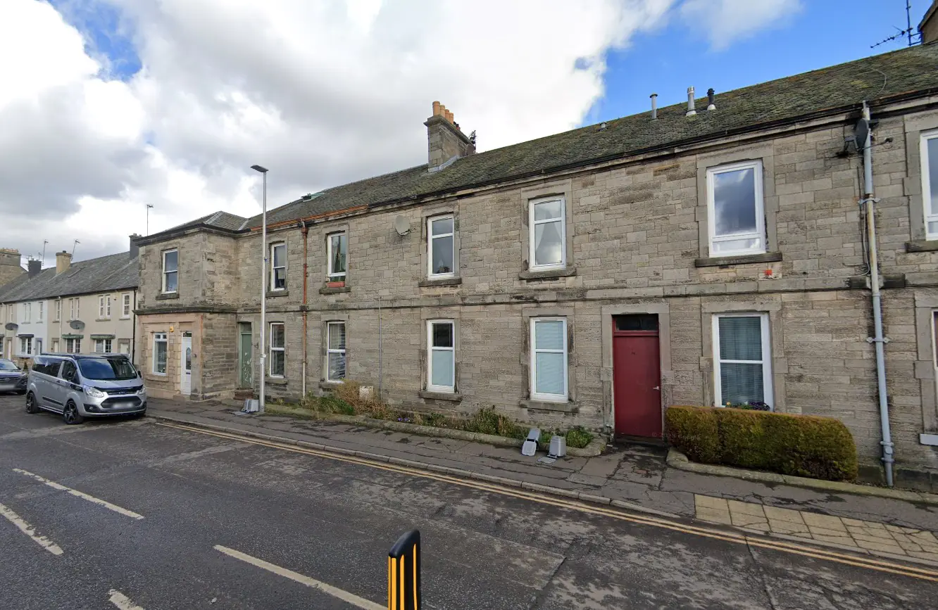 Flat Main Street in Roslin