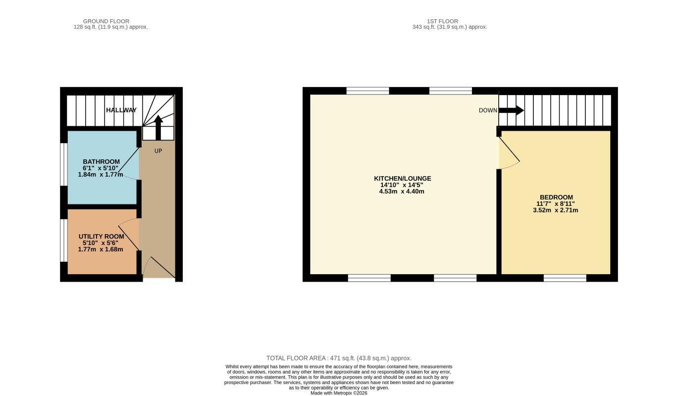 Flat Tolson Walk in Wath upon Dearne