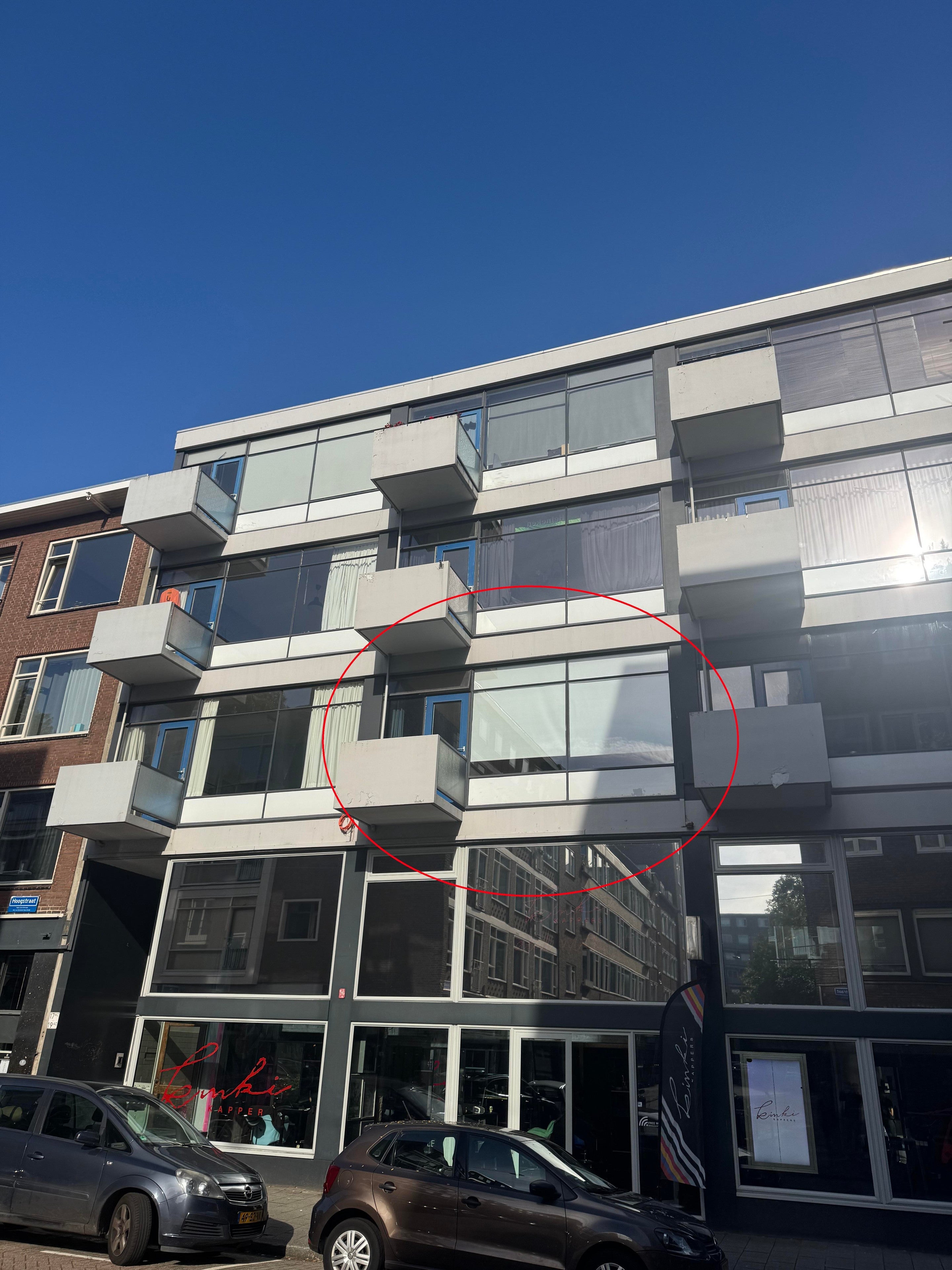 Flat Hoogstraat in Rotterdam