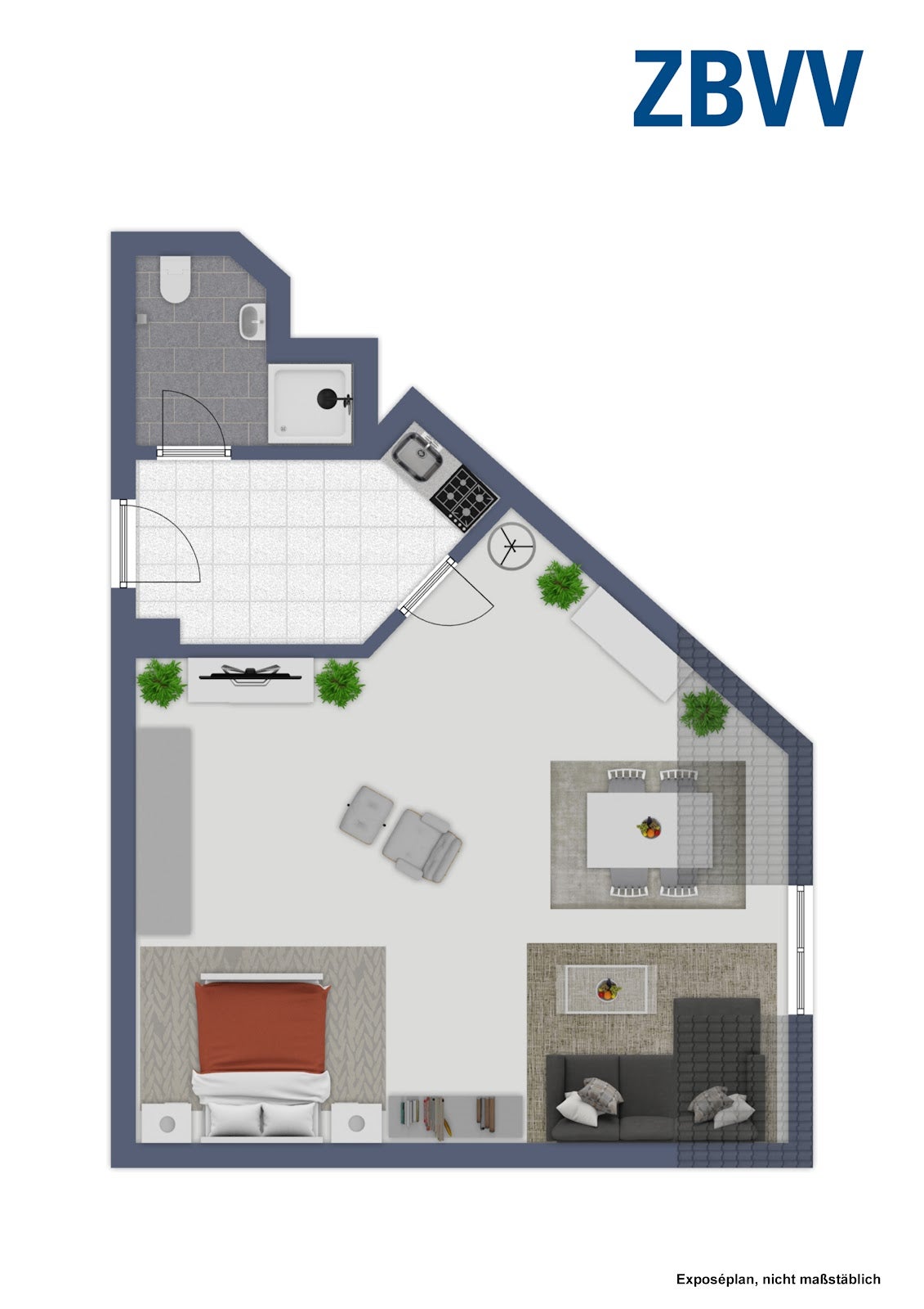 Wohnung Haarener Gracht in Aachen