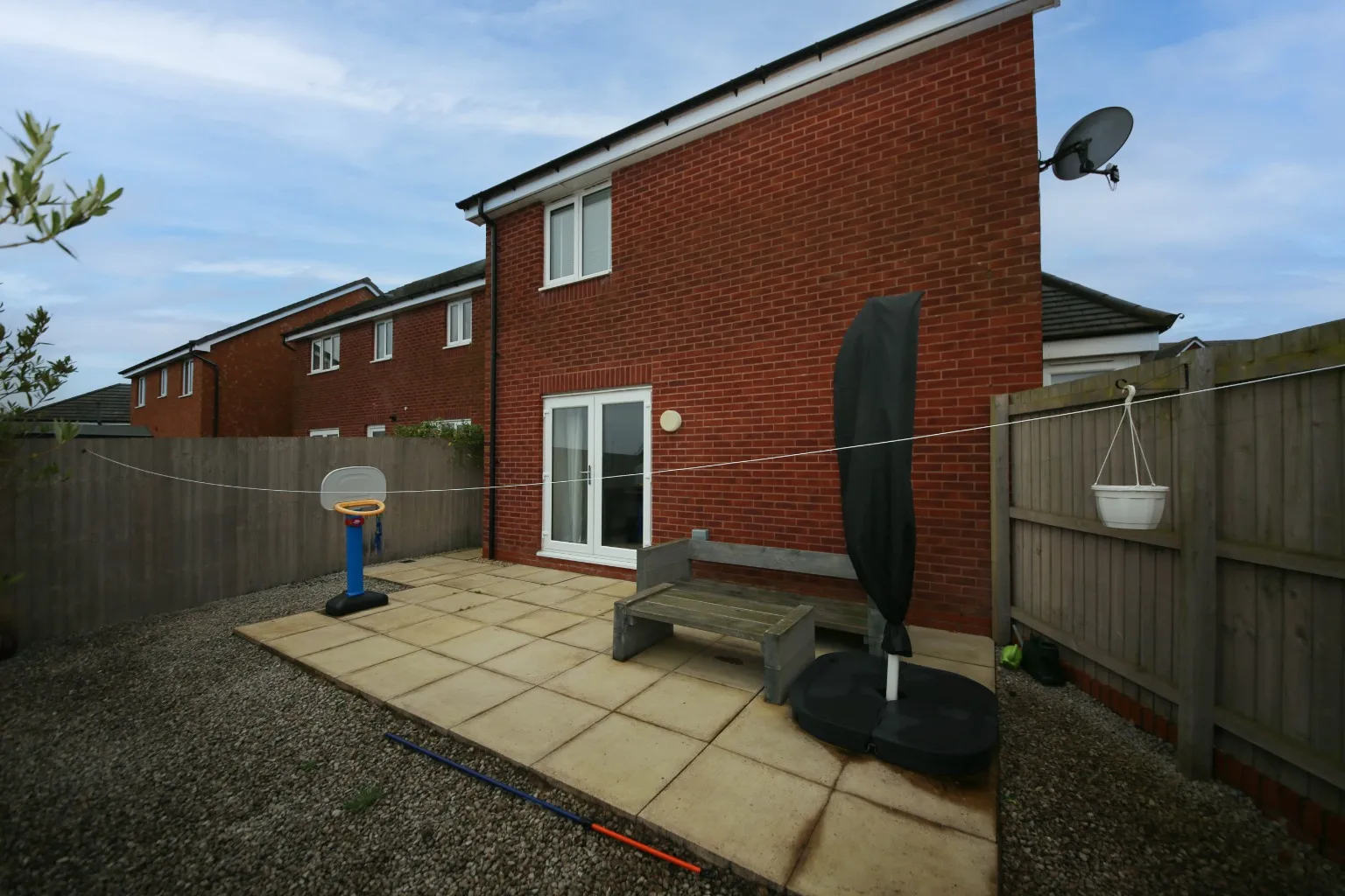 House Miners View in West Lancashire