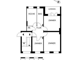 Wohnung Belmerstraße in Bremen