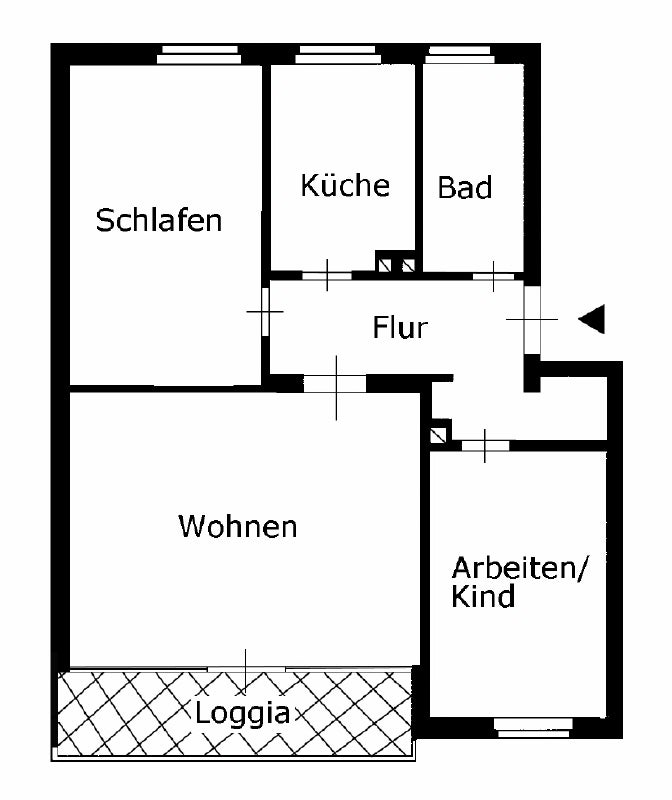 Wohnung Ascherslebenstraße in Braunschweig