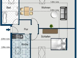 Wohnung Bergmannstraße in Dresden