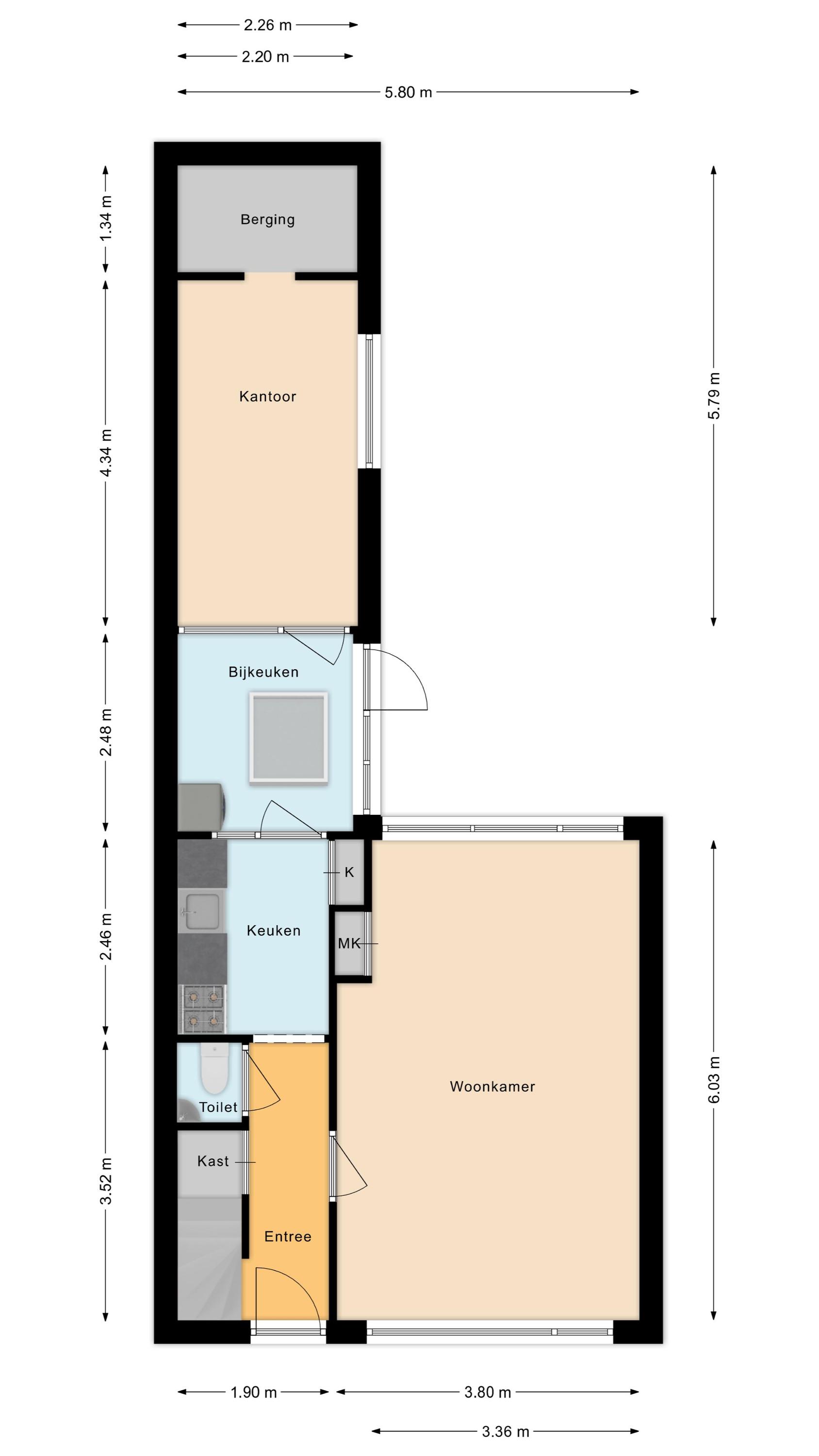 Tussenwoning te koop: Steenvlietstraat 25, Rilland