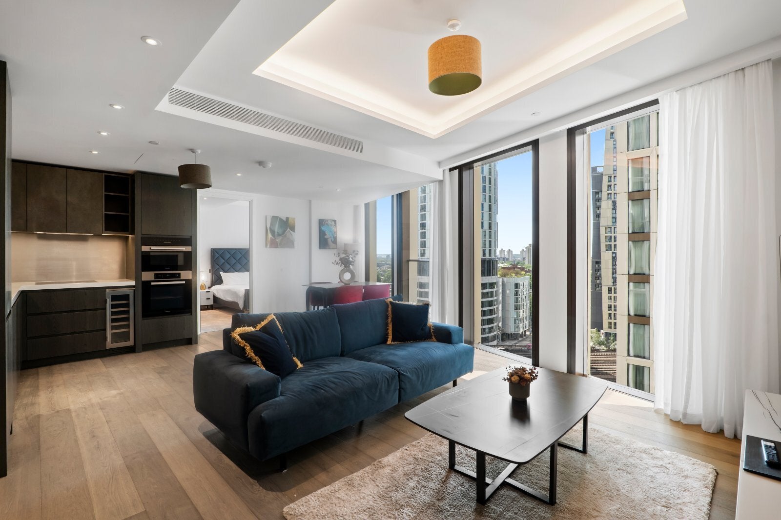 Flat Carnation Way in London