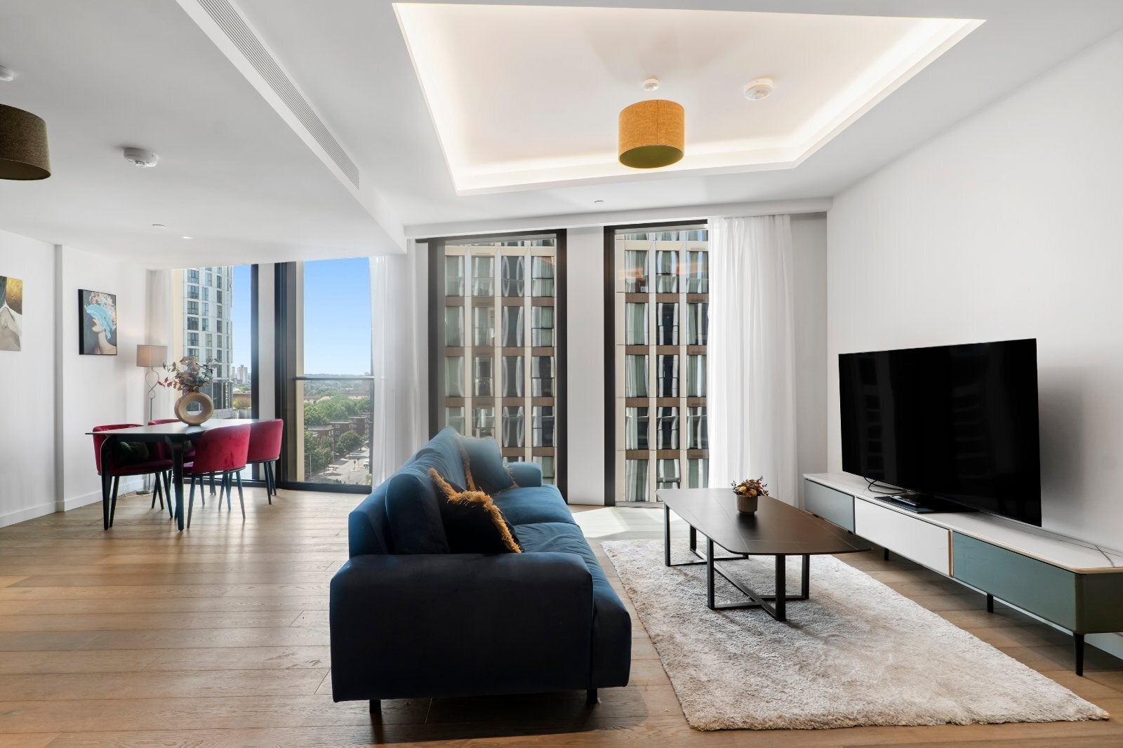 Flat Carnation Way in London