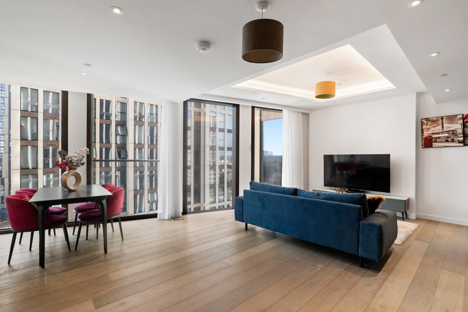 Flat Carnation Way in London
