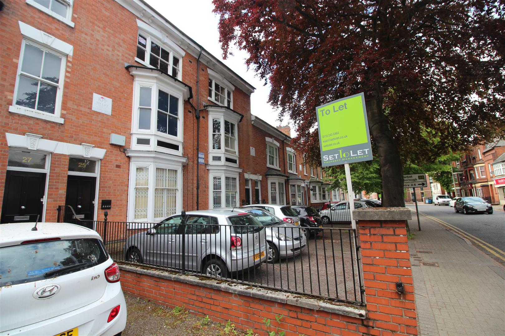 Flat Evington Road in Leicester