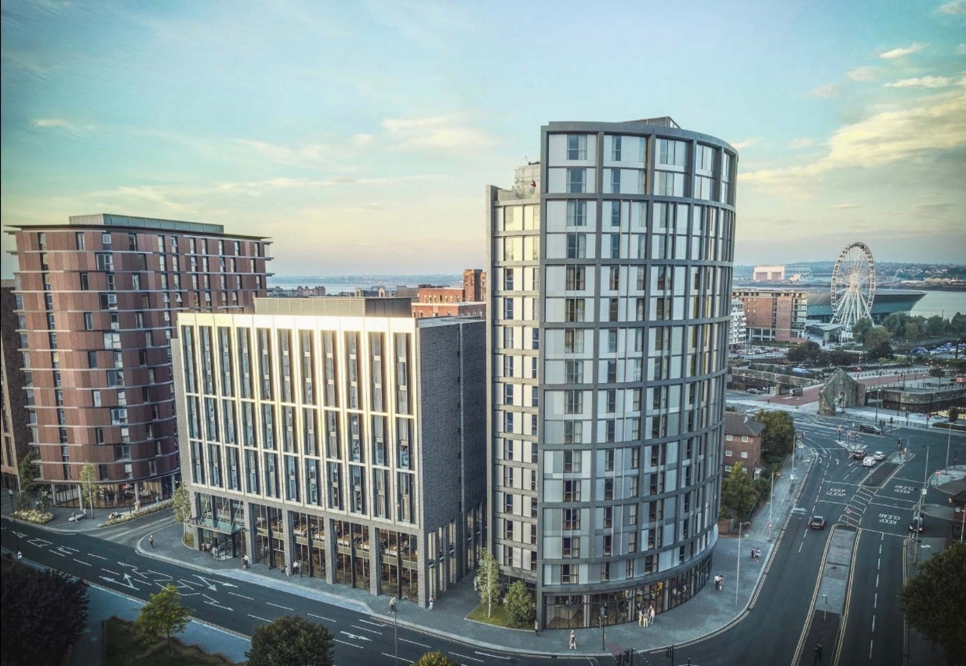 Flat Pownall Street in Liverpool