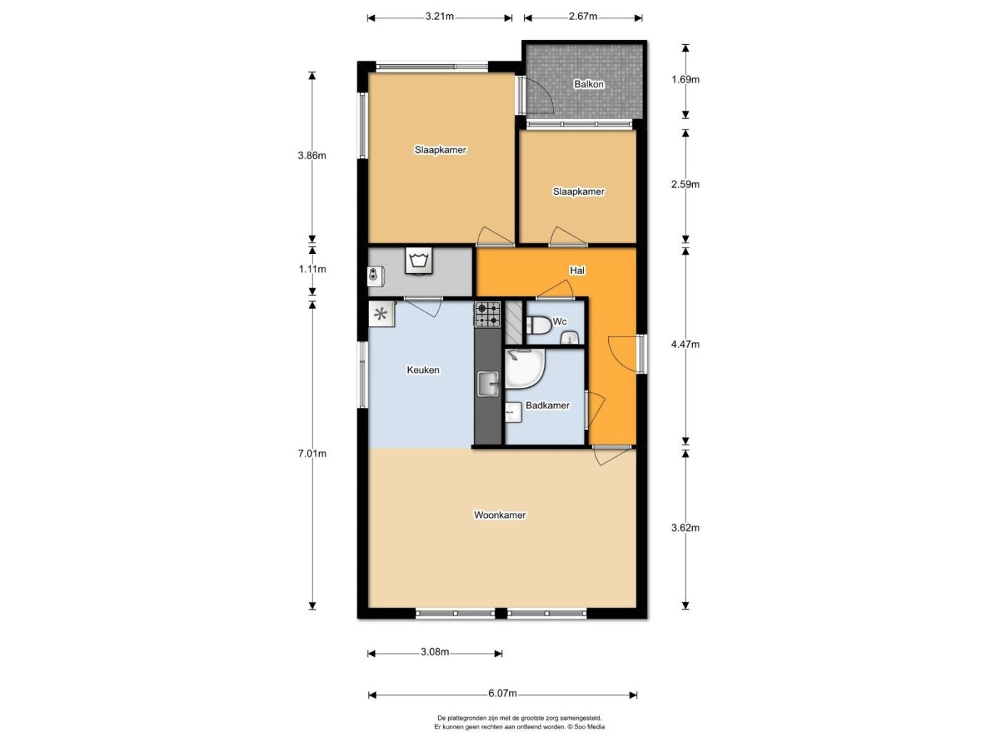 Appartement Koerierstersplein 20