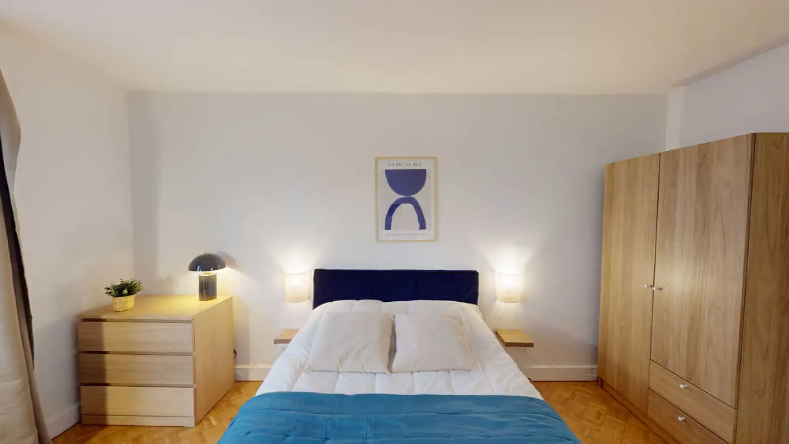 Chambre Rue Lecourbe à Paris