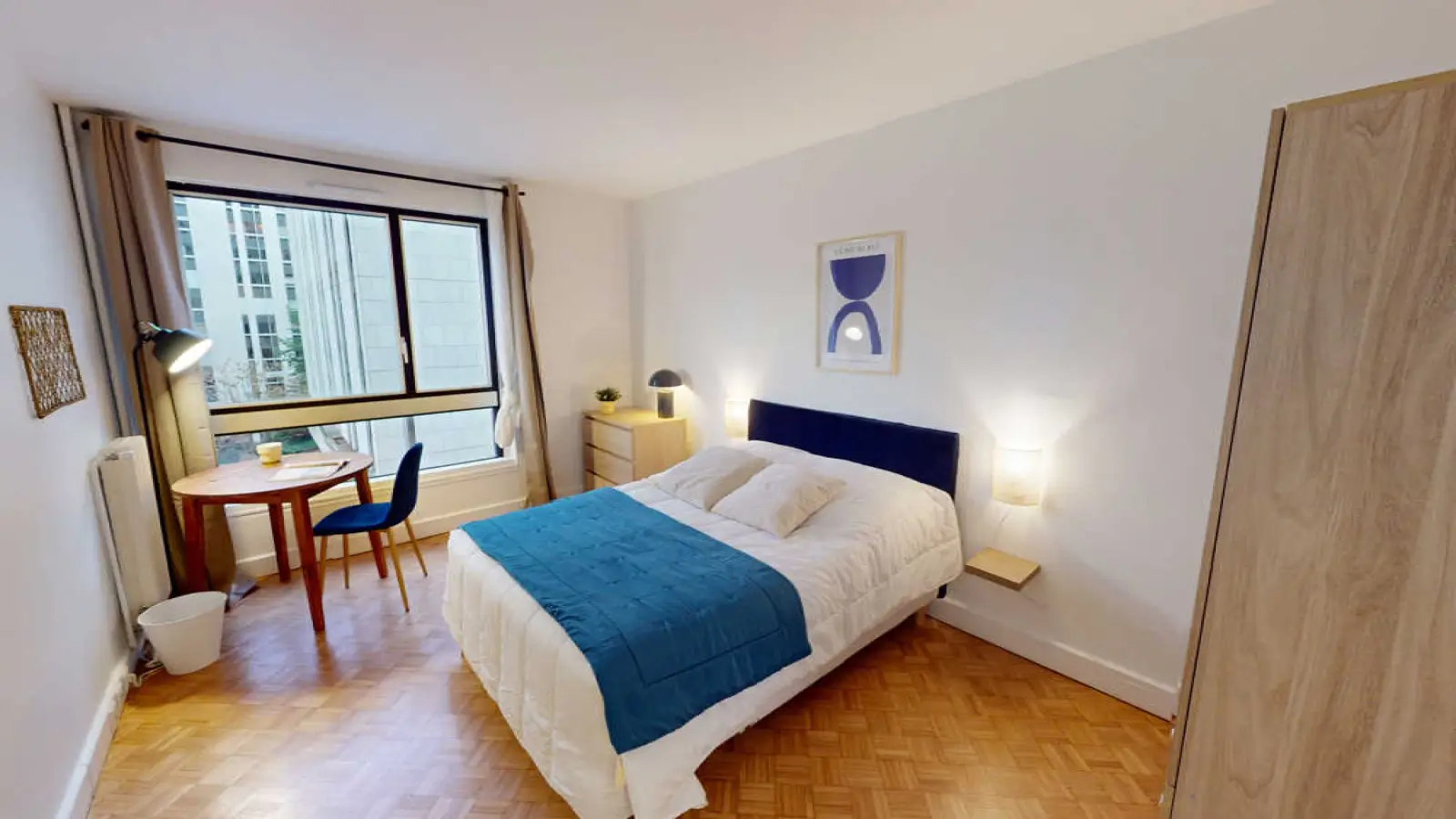 Chambre Rue Lecourbe à Paris