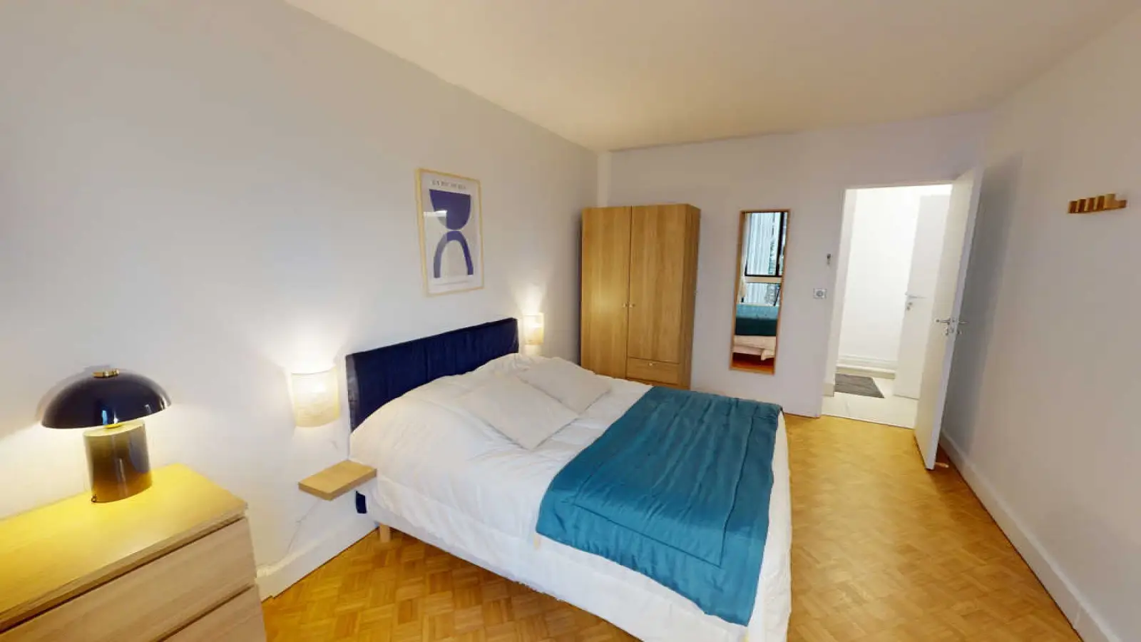Chambre Rue Lecourbe à Paris