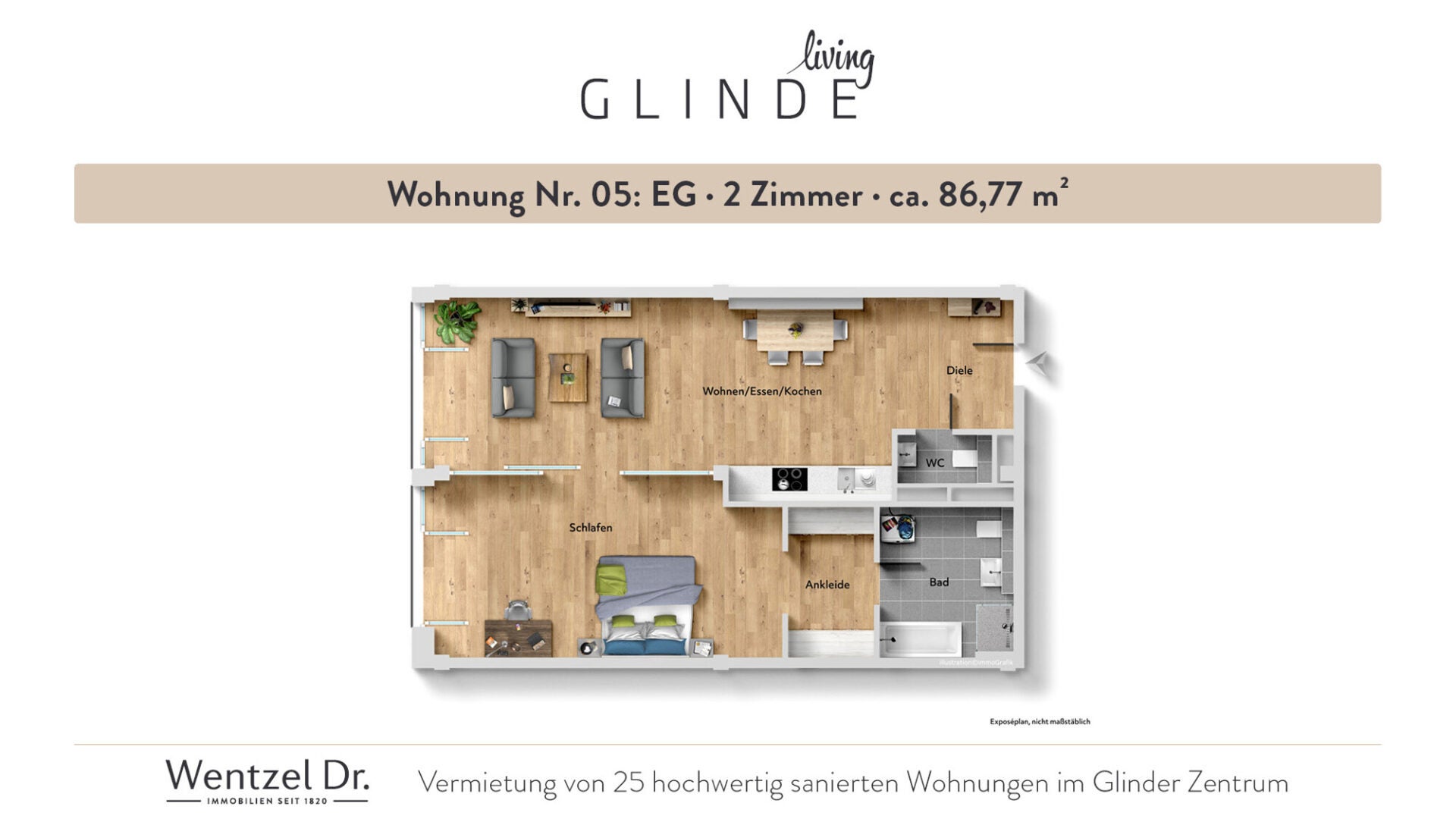Wohnung Mühlenstraße in Glinde