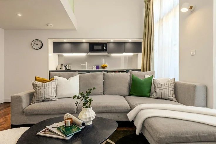 Flat Bishopsgate in City of London