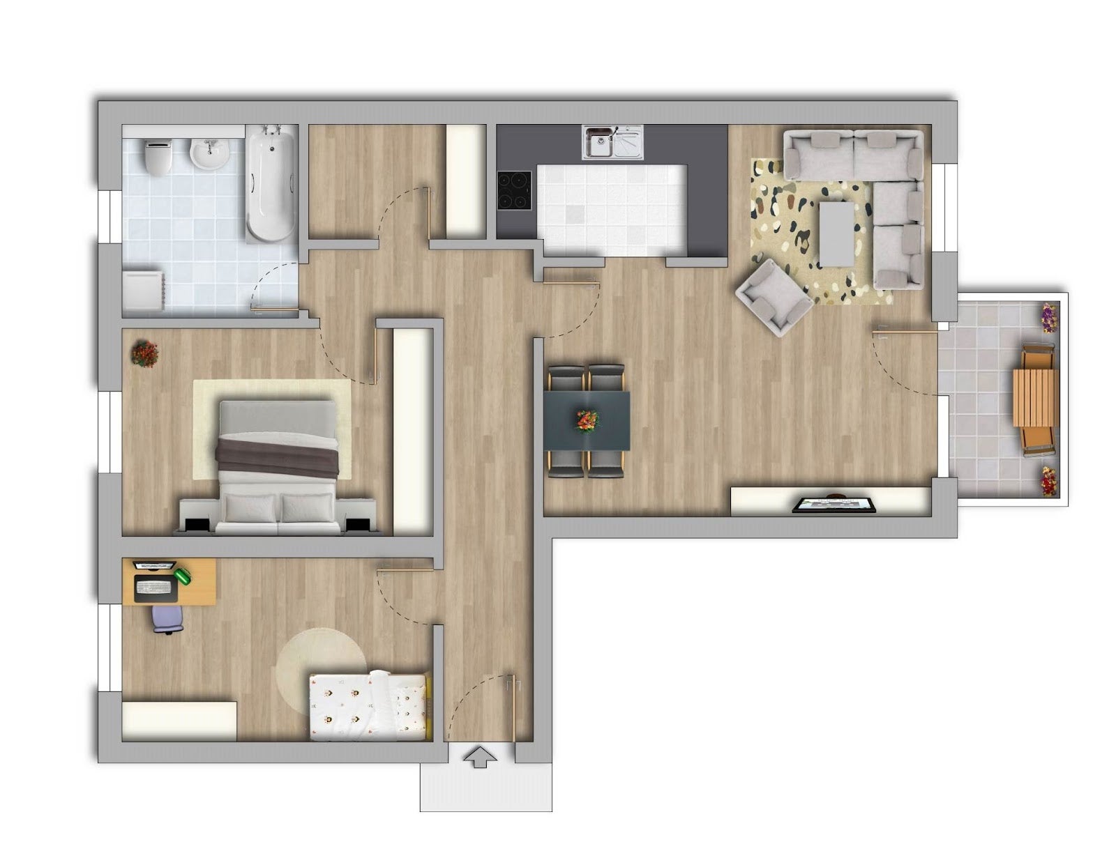Wohnung Dorfstraße in Zweenfurth