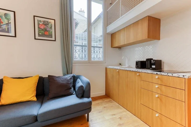 Flat Rue des Cottages in Paris